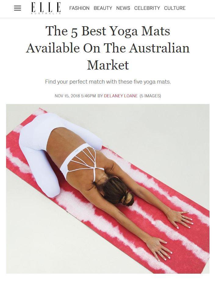 Voted Best Australian Yoga Mat